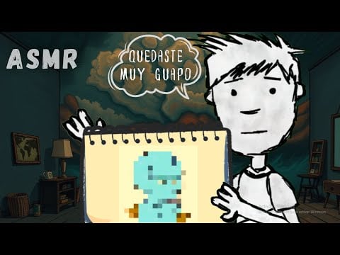 ASMR Artista obsesionado con tu ROSTRO te DIBUJA mientras duermes😴