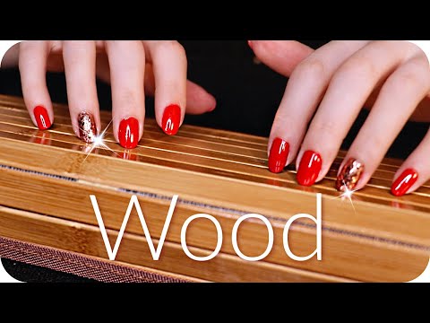 ASMR Rich Wood Triggers 🌳 (NO TALKING) Tapping, Clicking, Scratching & Other Good Sounds for Sleep 💤