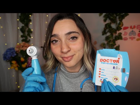 DOTTORESSA TI CURA CON ATTREZZI GIOCATTOLO | ASMR