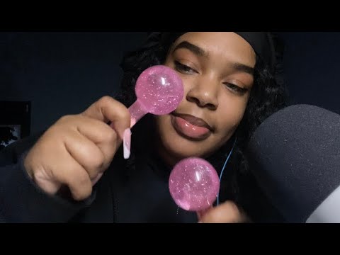 ASMR | Facial Globes Sounds 💦 | brieasmr