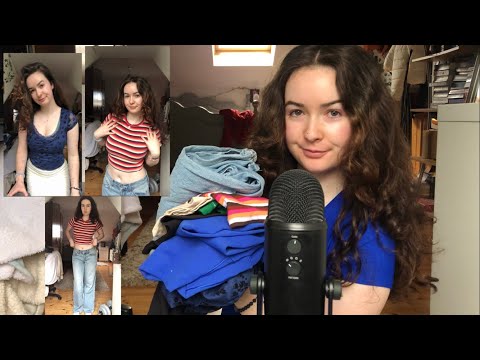 ASMR || CLOTHING TRY ON HAUL (fast & aggressive)