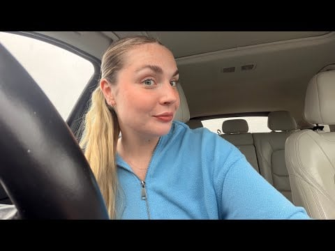 ASMR in my car 🚙 (soft spoken and rain sounds) 