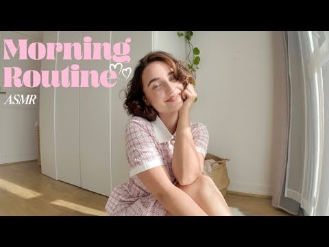 ASMR : On se prépare ensemble - Morning routine 🎀