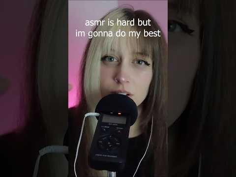 ASMR 💗 this is difficult #asmr #visualtingle #triggersforsleep