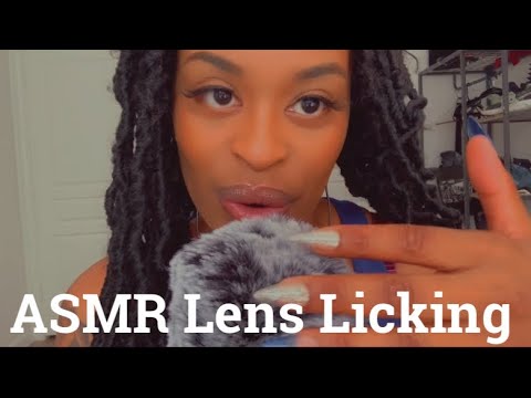 ASMR| Slow Lens Licking 👅