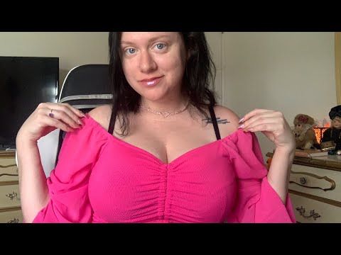 ASMR Shirt Scratching, Skin Scratching, & Collarbone Tapping