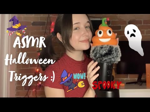 ASMR✨ - Sleepy Halloween Decorations Haul 🦇🎃 (whispered, tapping)