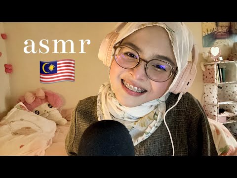 ASMR IN MALAY🇲🇾| BEDTIME STORY😇💤(classic malay story, close-up whispers, mic scratching)✨💗