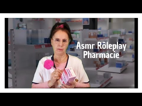 Asmr français, Rôleplay  " Pharmacie "