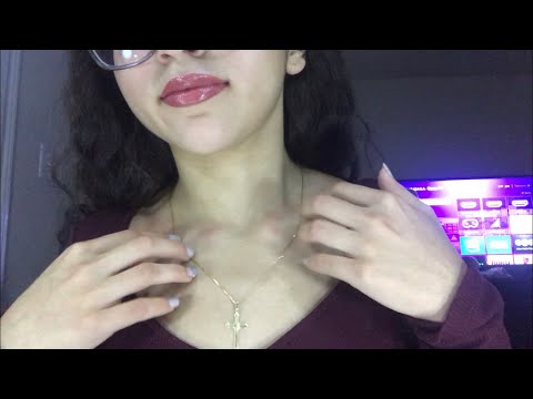 [ASMR] Collarbone Tapping & Shirt Scratching ✨❤️