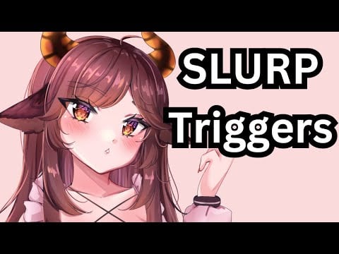 Breathy Slurp, "Mhmm Ah Huh" Triggers - Kabuki Koi [ASMR] For Sleep