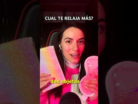 CUAL TE RELAJA MÁS? TU decides, a ver cual gana! #asmr #asmrvideo #asmrsounds #shorts