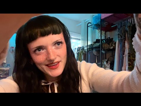 ASMR Personal Attention HEAVEN💫☁️(Fixing flyaways, head scratches, lense tapping!)