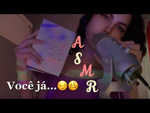 ASMR Te fazendo perguntas intimas 