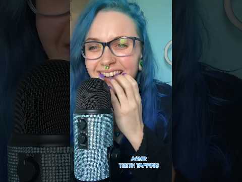 TEETH TAPPING ASMR😁 #shorts #asmrteethtapping #teethtapping #asmr