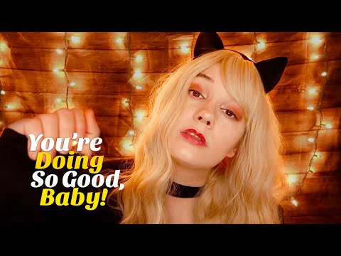 ASMR 💗 SCALP MASSAGE + CALLING YOU CUTE NAMES 💗 Encouragement, Positive Affirmations