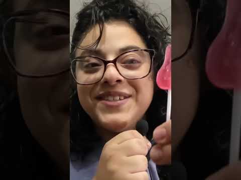 Asmr com pirulito explosivo! 🍭💥