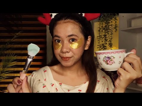 [ASMR] Kamu Nginep & Ngeghibah di Rumah Bestie (Spa, Skincare & Massage) | ASMR Indonesia