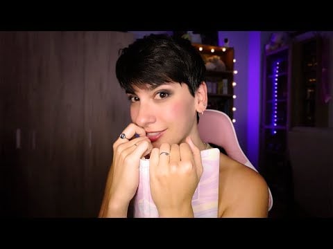 ASMR Español - Compañera de clase LIGA contigo - ROLEPLAY