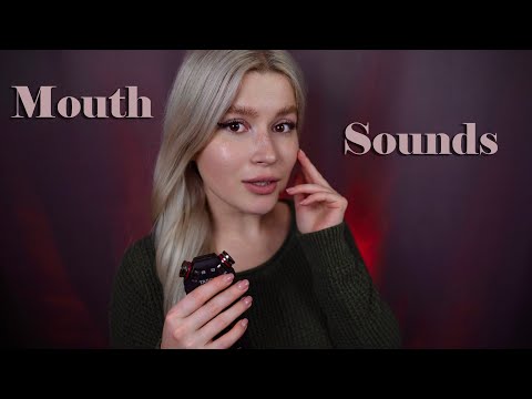 ASMR echo mouth sounds from ear to ear 👂✨ Tascam triggers, soft kisses, breathing for relaxation