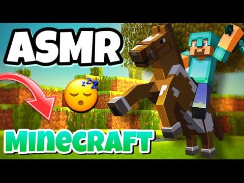 ASMR Français Minecraft / on continue l'aventure 😴 (chuchotements et clavier souris)