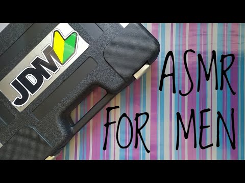 МУЖСКОЙ АСМР 🔧 перебираем набор торцевых головок │ASMR tapping, whisper, for men ✨