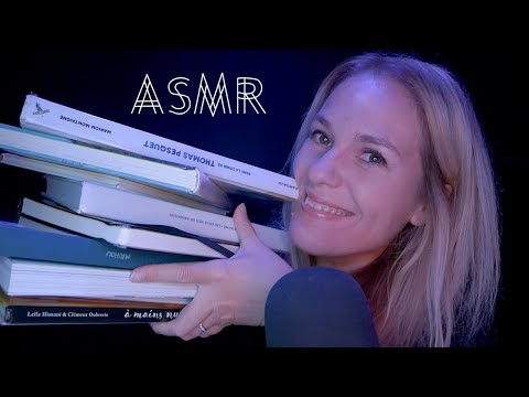 ASMR FR 📚 Retour de bibliothèque - Spécial Romans Graphiques