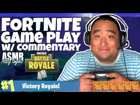 [ASMR] FORTNITE Game Play (w/Commentary) | MattyTingles