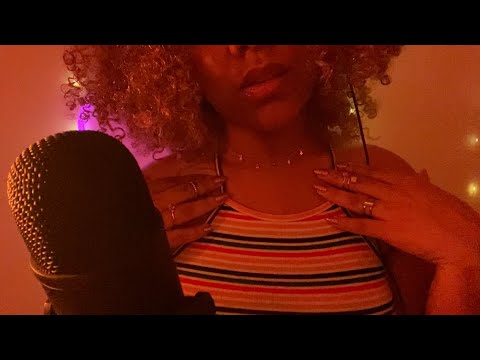 ASMR | [Inaudible] Whisper+Collar Bone Tapping