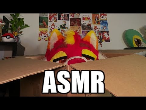 My First Fursuit Unboxing ❤️ (ASMR)