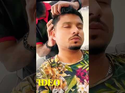 Cosmic Indian Head Massage Makes Me See Stars 🌟🇦🇪 #tranding #viral #shorts #dubai #srilanka
