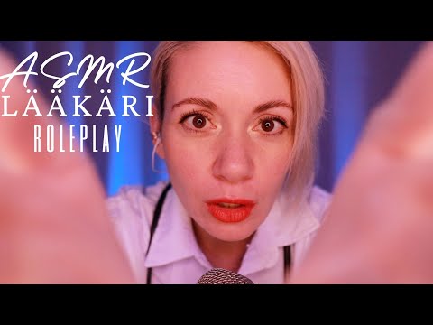 ASMR SUOMI - LÄÄKÄRI ROLEPLAY | personal attention🏥👩‍⚕️