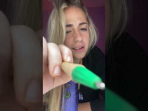 ASMR DELINEANDO TU CARA 😆 #asmr #tingles #visualtingle #riverplate #dormir #triggertime