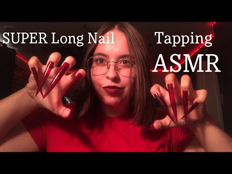 EXTREME LONG NAILS TAPPING ASMR