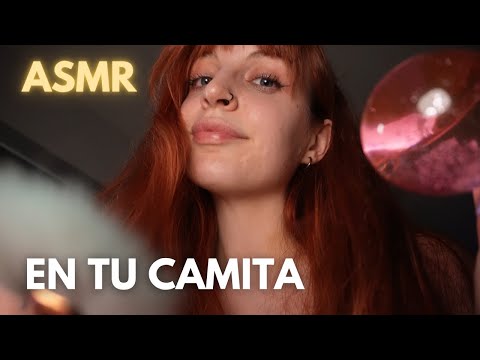 ASMR Te Ayudo a Dormir EN TU CAMITA (atención personal)