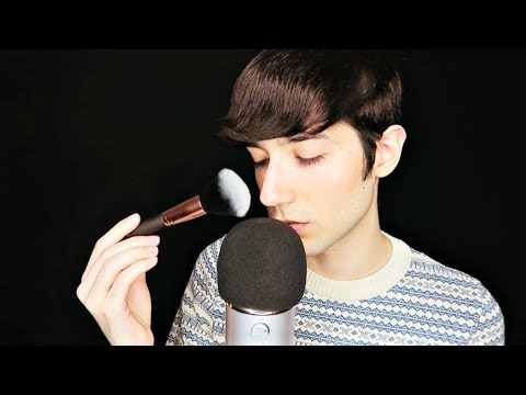 ASMR Ear to Ear Soft Whisper & Mic Brushing