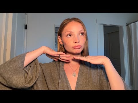 ASMR My Makeup Routine (tingly voiceover) 