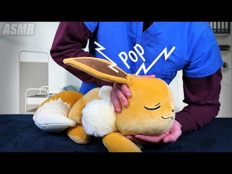 ASMR Chiropractic Adjustment on Your Eevee | Satisfying Chiropractor Roleplay