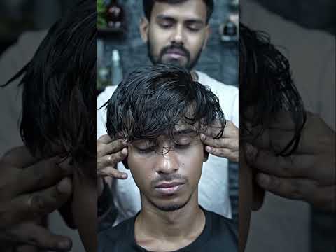 Stress-Free Sleep: Ear & Forehead Massage ASMR for Relaxation #shorts