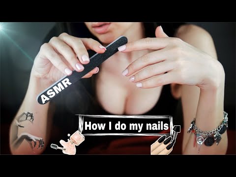 Doing my nails *ASMR