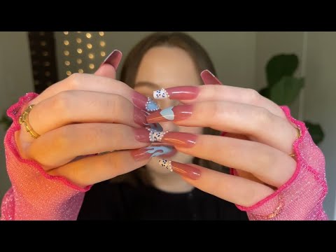 (2HR) fast not aggressive tapping compilation for asmr (no talking)