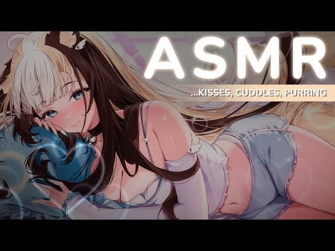 【ASMR】Cuddles, Purring & Personal Attention from an Affectionate Catgirl~ 🤍