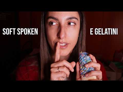 RILASSIAMOCI PARLANDO DI ASMR 🤫 Soft spoken e gelatini squishy 🩷 ASMR ita