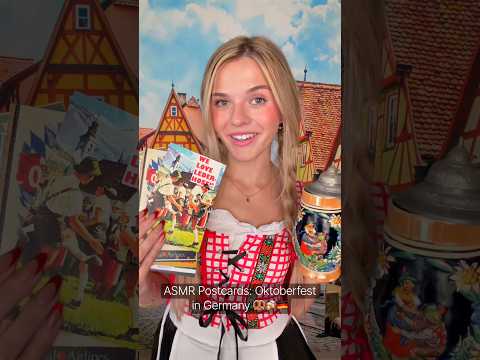 #asmr Let’s Celebrate Oktoberfest! 🇩🇪🍻🥨 #oktoberfest #asmrsounds #asmrvideo #germany #asmrshorts