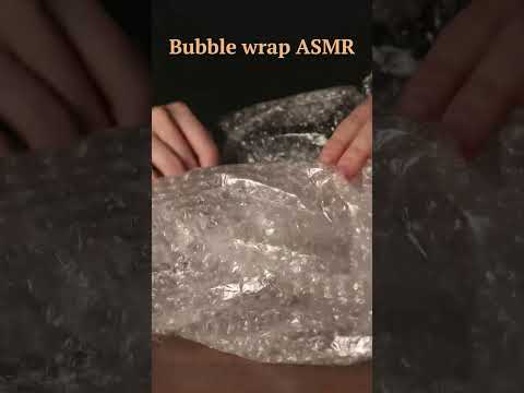 Bubble wrap ASMR - The ASMR Index