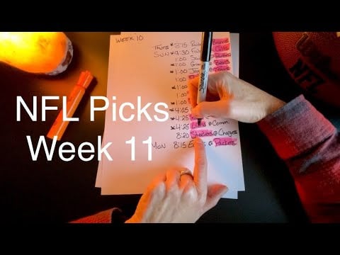 ASMR NFL week 11 picks