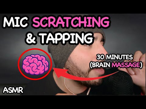 ASMR Bare Mic Scratching & Tapping