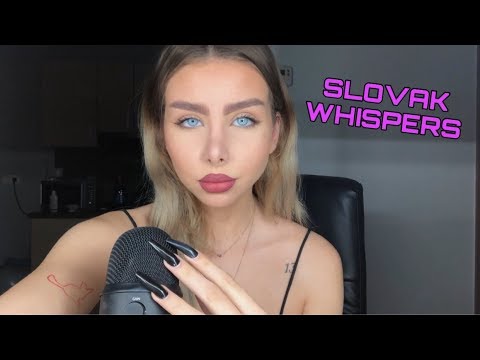 SLOVAK WHISPERING ASMR - UP CLOSE