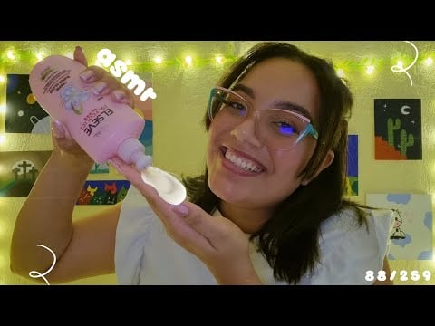 ASMR FINALIZANDO SEU CABELO CACHEADO 💘😍