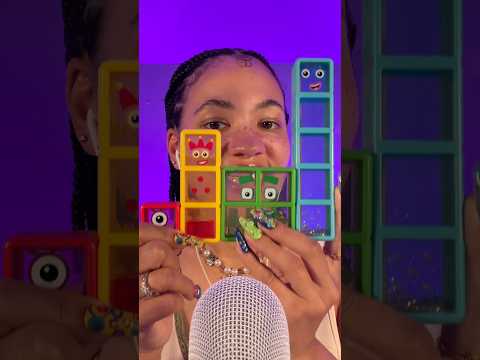 You can count on us, we’re the number blocks!❤️💙💚💛 #asmr #shorts